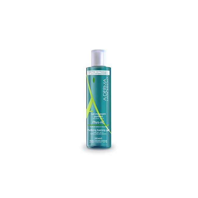 Aderma Phys-ac Gel Detergente 200 Ml