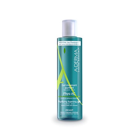 Aderma Phys-ac Gel Detergente 200 Ml