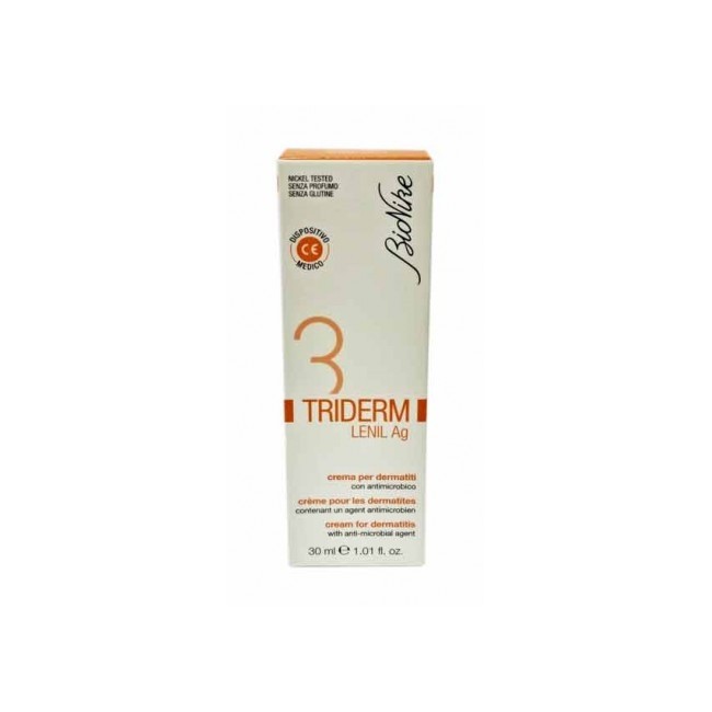 Triderm Lenil Ag Crema Dermatiti Con Argento