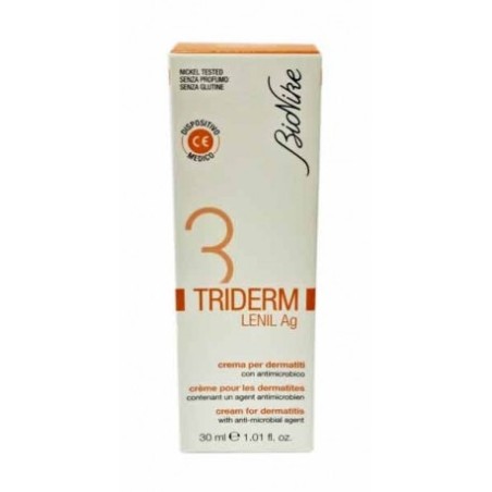 Triderm Lenil Ag Crema Dermatiti Con Argento