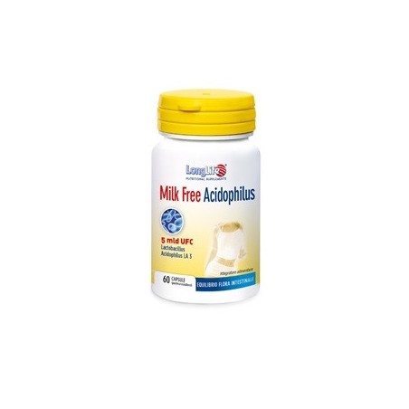 Longlife Milk Free Acidophilus 60 Capsule