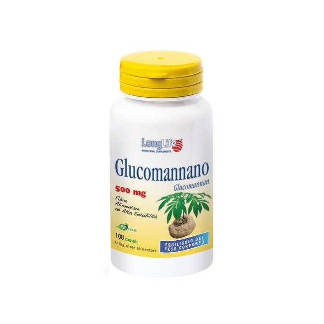 Longlife Glucomannano 100 Capsule