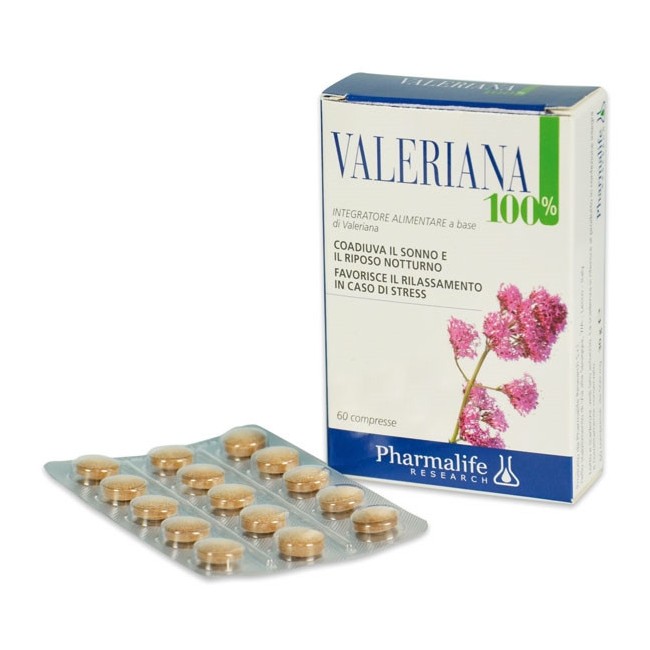 Pharmalife Valeriana 100% 60 Compresse