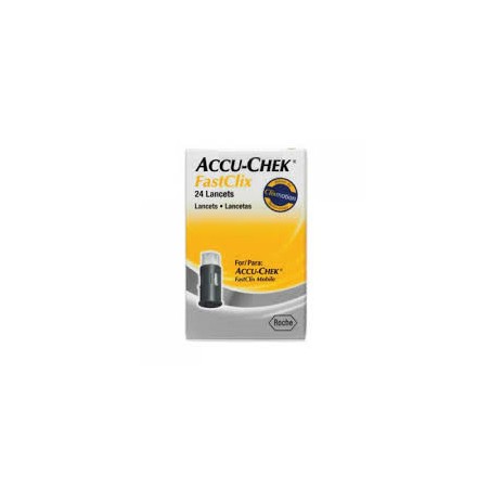 Accu-chek Fastclix 24 Lancette