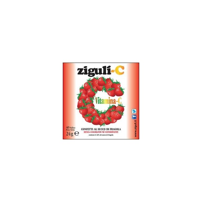 Ziguli C Fragola 40 Confetti 24g