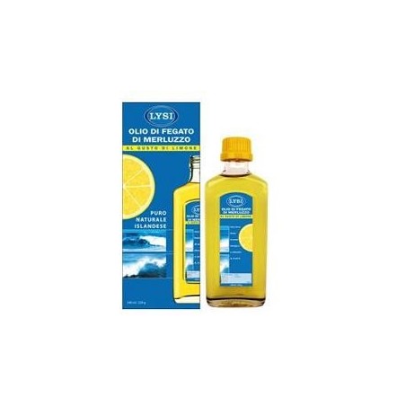 Olio Fegato Merluzzo Limone Lysi 240ml