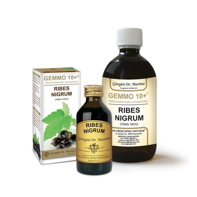 Ribes Nero Analcolico Gemmo 10+ 200ml