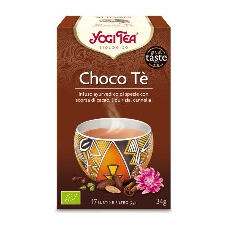 Yogi Tea Choco Te' Bio 34g 17 Filtri