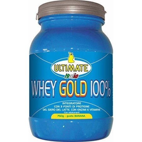 Ultimate Whey Gold 100% Banana 750 Grammi