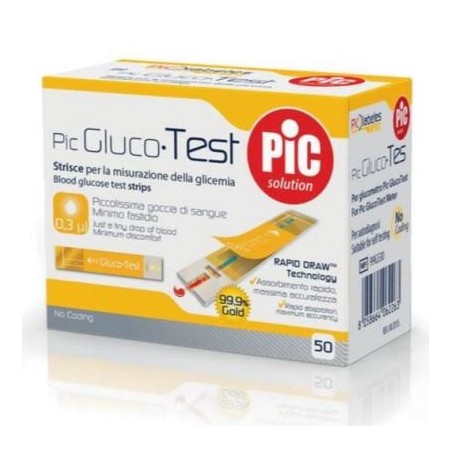 Strisce Pic Glucotest 50 Pezzi