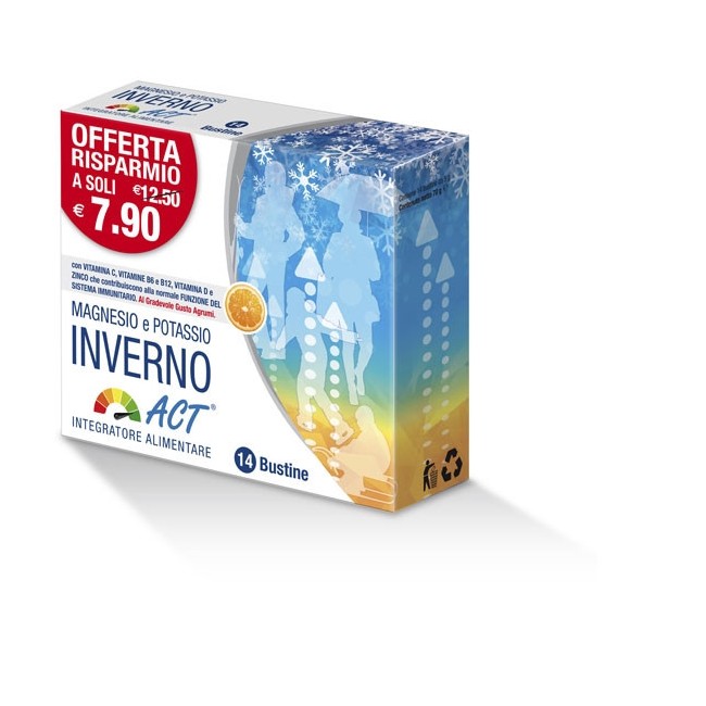 Magnesio Potassio Inverno Act 14 Buste