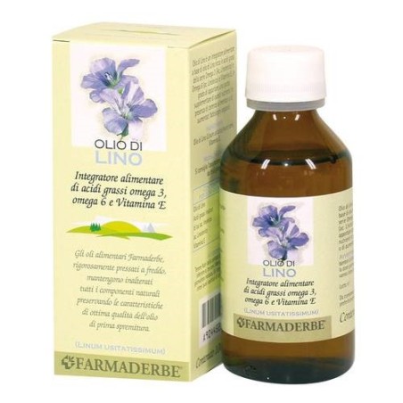 Olio Alimentare Semi Lino 100 Ml