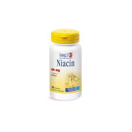 Longlife Niacin 96mg 100 Compresse