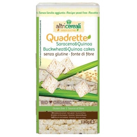 Altri Cereali Quadrette Al Grano E Quinoa 130g