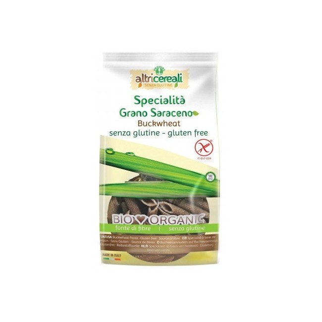 Altri Cereali Penne Rigate Senza Grano Saraceno Glutine 250g