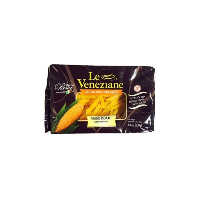 Le Veneziane Penne Rigate Con Mais Senza Glutine 250g