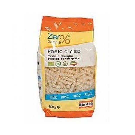 Zero% Glutine Pasta Riso Fusilli Senza Glutine 500g