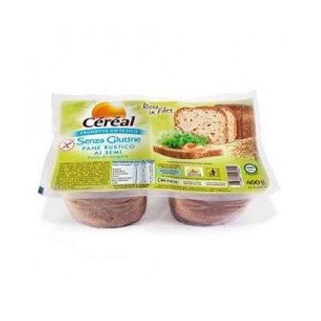 Cereal Pane Rustico Ai Semi Senza Glutine 400g