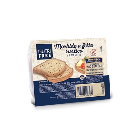 Nutrifree Pane Morbido A Fette Rustico Senza Glutine 165g