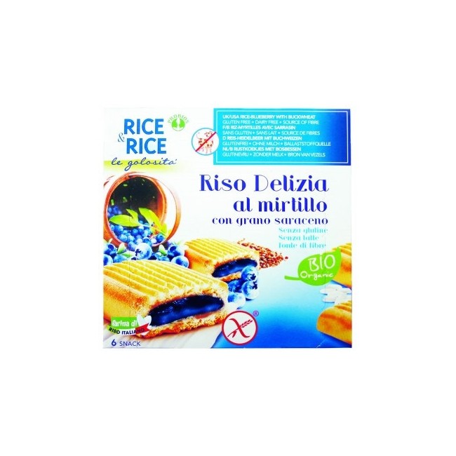 Rice&rice Riso Delizia Al Mirtillo 6x33g