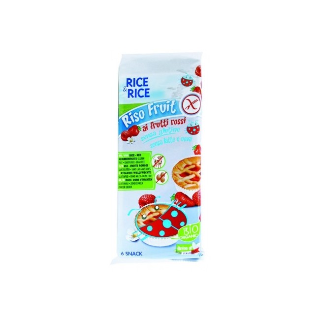 Rice&rice Riso Fruit Ai Frutti Rossi 6x33g