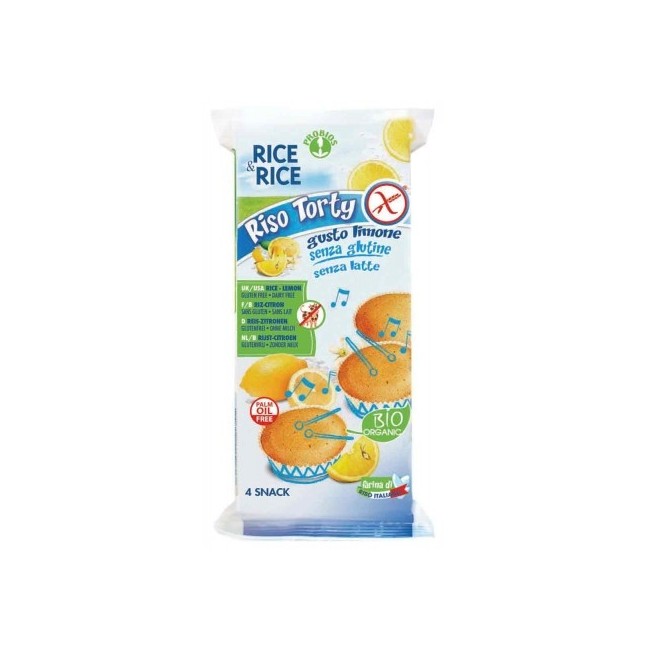 Rice&rice Riso Torty Al Limone 4x45g