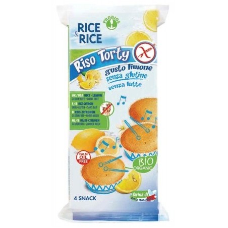 Rice&rice Riso Torty Al Limone 4x45g