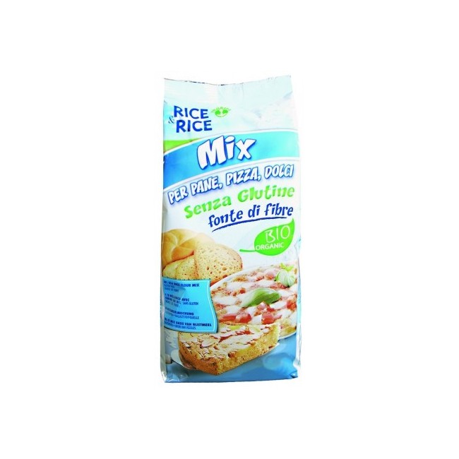 Rice&rice Mix Farina Per Pane Pizza E Dolci 500g