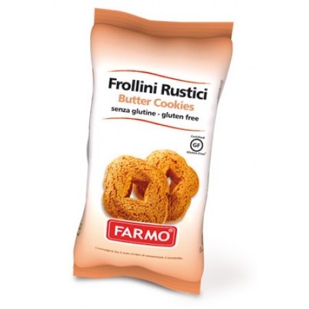 Farmo Biscotti Frollini Rustici Senza Glutine 30g