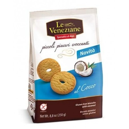 Le Veneziane Biscotti Al Cocco Senza Glutine 250g