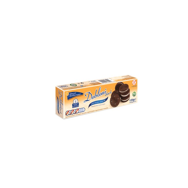 Piaceri Mediterranei Dobloni Dark Biscotti