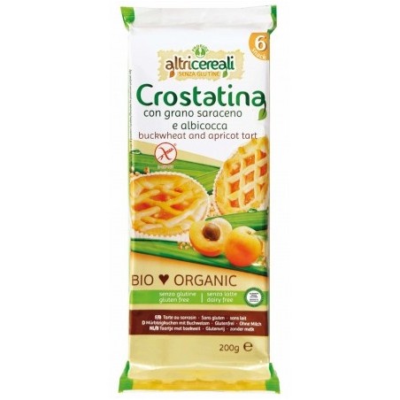 Altricereali Crostatina Con Grano Saraceno E Albicocca 200g