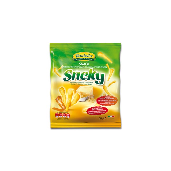 Farabella Sneky Snack Salati Al Formaggio Senza Glutine 50g