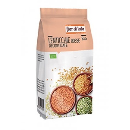 Fior Di Loto Lenticchie Piccole Rosse Decorticate Bio 400g