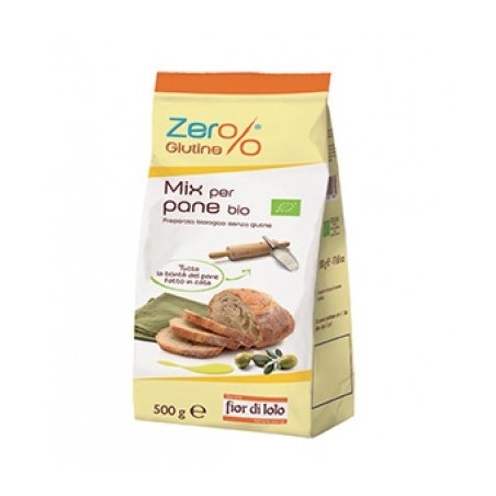 Zero% Glutine Mix Per Pane Biologico 500g