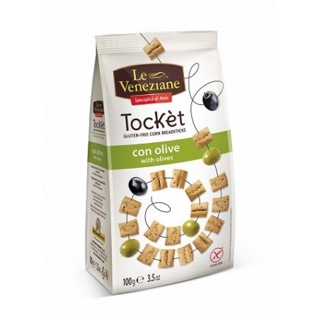 Le Veneziane Tocket Con Olive Senza Glutine 100g