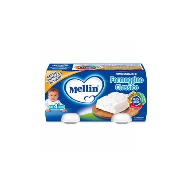 Mellin Formaggino Classico Omogeneizzato 2x80g