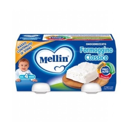 Mellin Formaggino Classico Omogeneizzato 2x80g