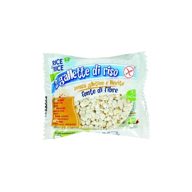 Rice&rice Gallette Di Riso Senza Glutine 13g