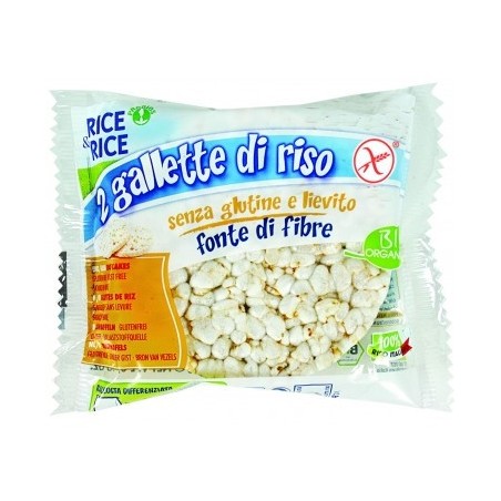 Rice&rice Gallette Di Riso Senza Glutine 13g