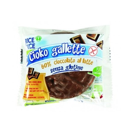 Rice&rice Gallette Di Cioccolato Al Latte 33g