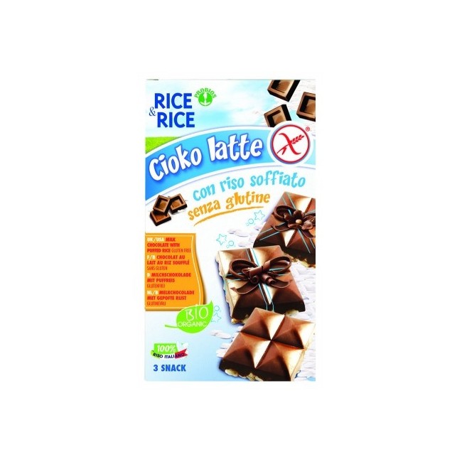 Rice&rice Riso Soffiato Al Cioccolato 75g