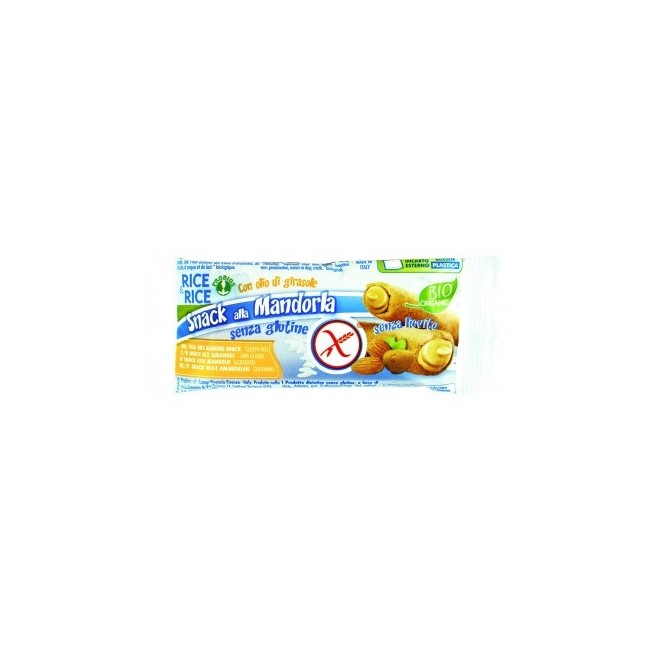 Rice&rice Snack Alla Mandorla Senza Glutine 25g