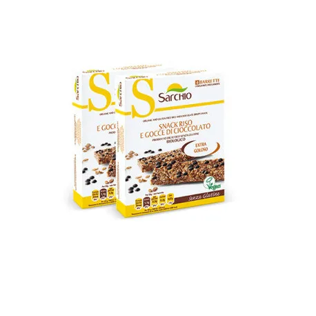 Sarchio Snack Riso Cioccolato 80g - Para-Farmacia Bosciaclub