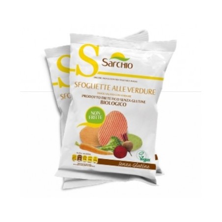 Sarchio Sfogliette Alle Verdure Senza Glutine 55g