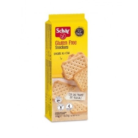 Schar Snackers Crackers Senza Glutine 115g