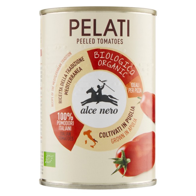 Alce Nero Pomodori Pelati Biologici 400g