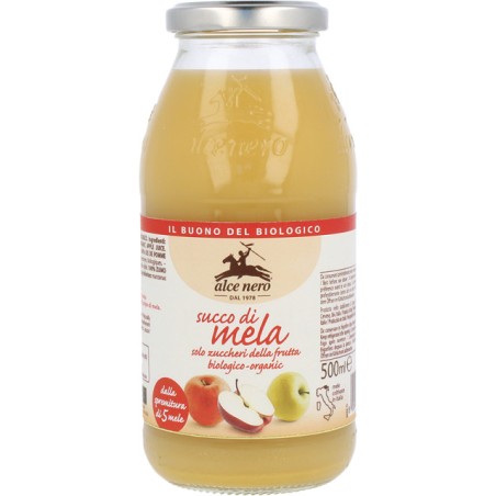 Alce Nero Succo 100% Mela Biologico 500ml