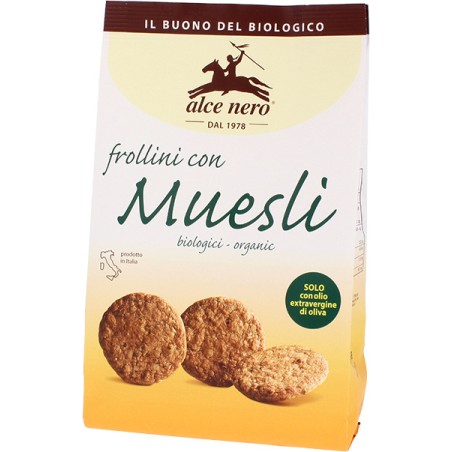 Alce Nero Frollini Con Muesli Biologici Organici 250g