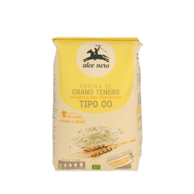 Alce Nero Farina Grano Tenero 00 Biologico 1kg